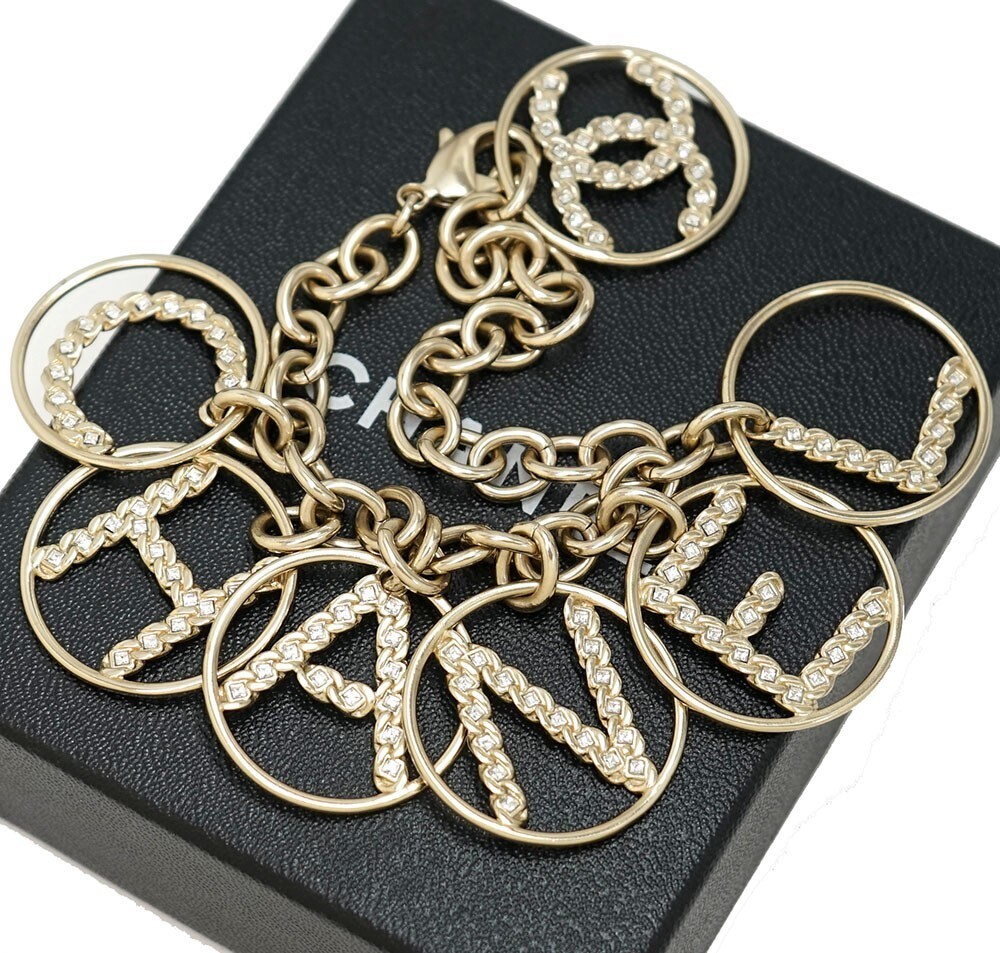 Chanel Cc Logos Charm Rhinestone #354971C98B